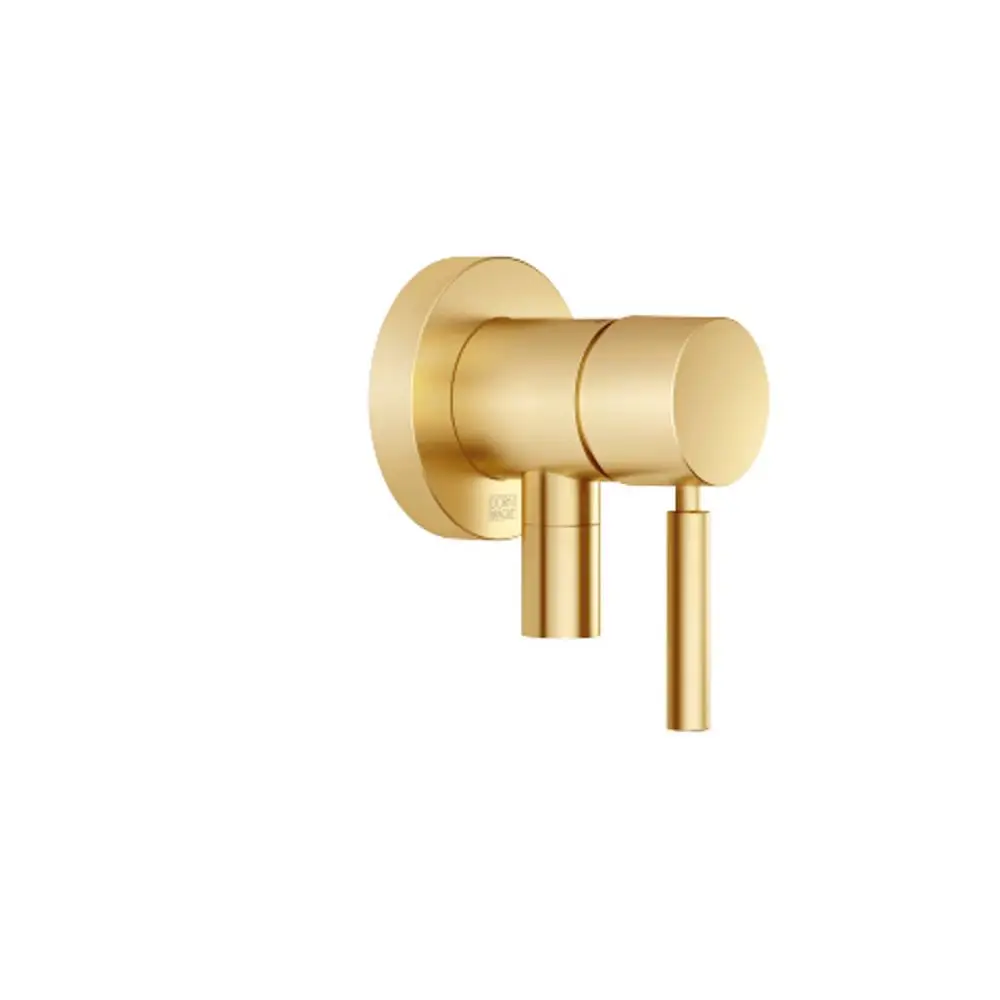 DORNBRACHT UP-Einhandbatterie mit Abdeckplatte SERIENSPEZIFISCH 36045660 Messing gebürstet (23kt Gold), 36045660-28 Galeriebild 1